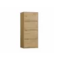 ALMA commode, antraciet/artisan eiken