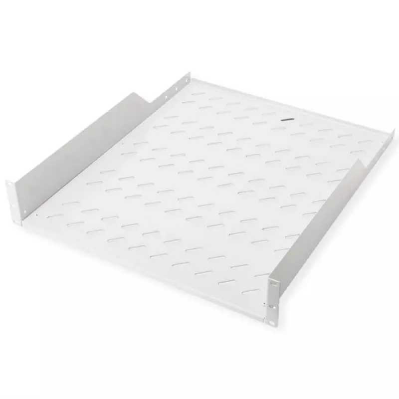 Serverrail ROLINE 26.21.0022 — 2U (2 HE) 550 mm diepte, 25 kg draagvermogen, grijs