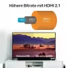 HDMI-kabel Unitek C138W 2 m — HDMI 2.1, 48 Gbit/s, 4K/120Hz, HDR10 & Dolby Vision, ARC, vergulde aansluitingen