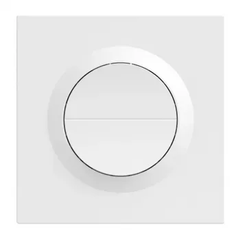 Wandgemonteerde ZigBee-tweekanaals slimme schakelaar Sonoff MINI-ZB2GS-E voor twee stroomkringen, compatibel met inbouw-/DIN-railmontage