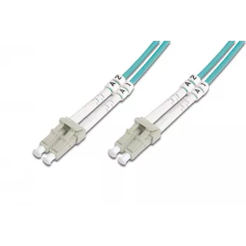 Glasvezel-patchkabel multimode OM3 LC/LC 15 m Digitus