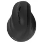Ergonomische linkshandige draadloze muis, Dual WL+BT accu