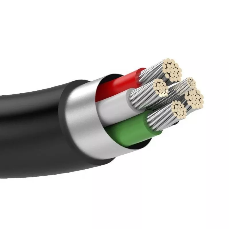 Ugreen USB-kabel - Mini-USB 480 Mbit/s 3 m US132 (zwart)