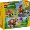 LEGO CREATOR 3 IN 1 31376 Schattige hamster met bloem