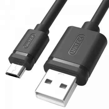 UNITEK Y-C434GBK USB-kabel USB 2.0 1,5 m USB A micro-USB B zwart