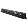 Kabelbox Alantec PK008 wandorganizer 1U zwart metaal/kunststof