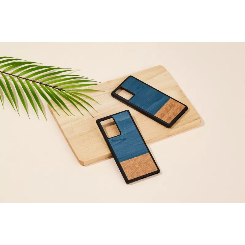 Telefoonhoes man and wood Galaxy Note 20 Ultra denim zwart