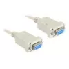 Seriële kabel DeLOCK Sub-D9 84169 3 m beige