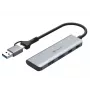 TRACER ADAPTER A-5 USB Type-C naar USB-A 2x USB-A + 2x USB-C