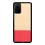 Smartphonehoesje Man and Wood voor Samsung Galaxy S20+ — mismatch zwart