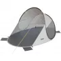 Koepel-/iglotent High Peak Calobra 80 — grijs, 2000×1200×900 mm, polyester bodemzeil, glasvezelstokken