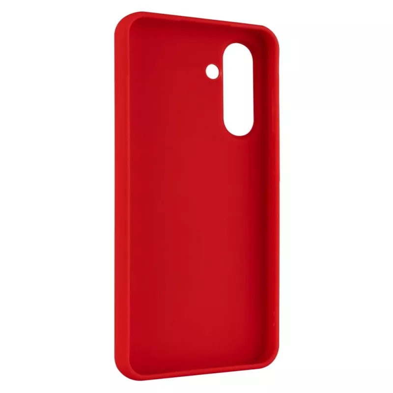 Achtercover FIXED voor Samsung Galaxy A36 5G, rubber, rood