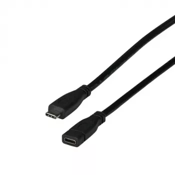 EFB-Elektronik USB 3.2 Gen2 10Gbit 3A verlengkabel, Type-C-stekker - Type-C-bus, 1 m