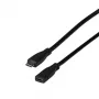 EFB-Elektronik USB 3.2 Gen2 10Gbit 3A verlengkabel, Type-C-stekker - Type-C-bus, 1 m