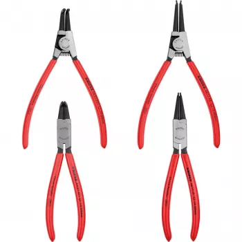 Knipex borgringtangenset 4-delig in rolltas 19-60mm