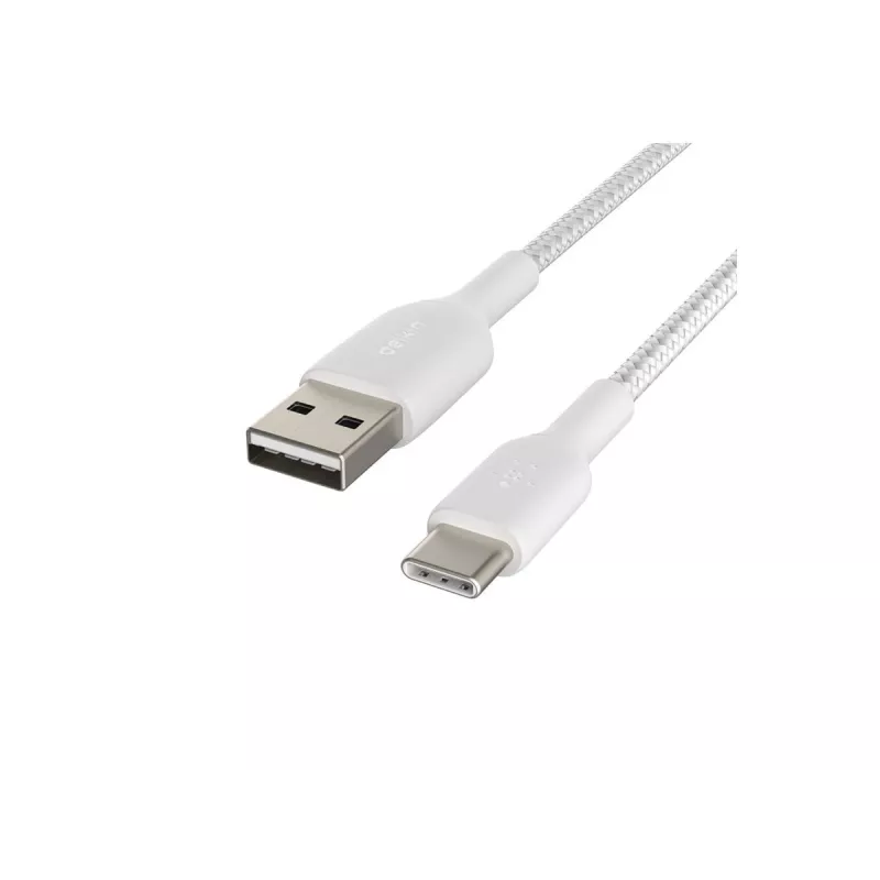 USB-kabel Belkin CAB002BT0MWH 0,15 m USB A USB C wit