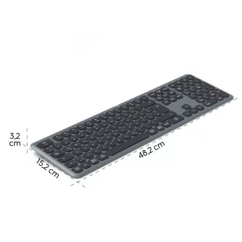 WK-550 multi-device toetsenbord WK-550 zwart