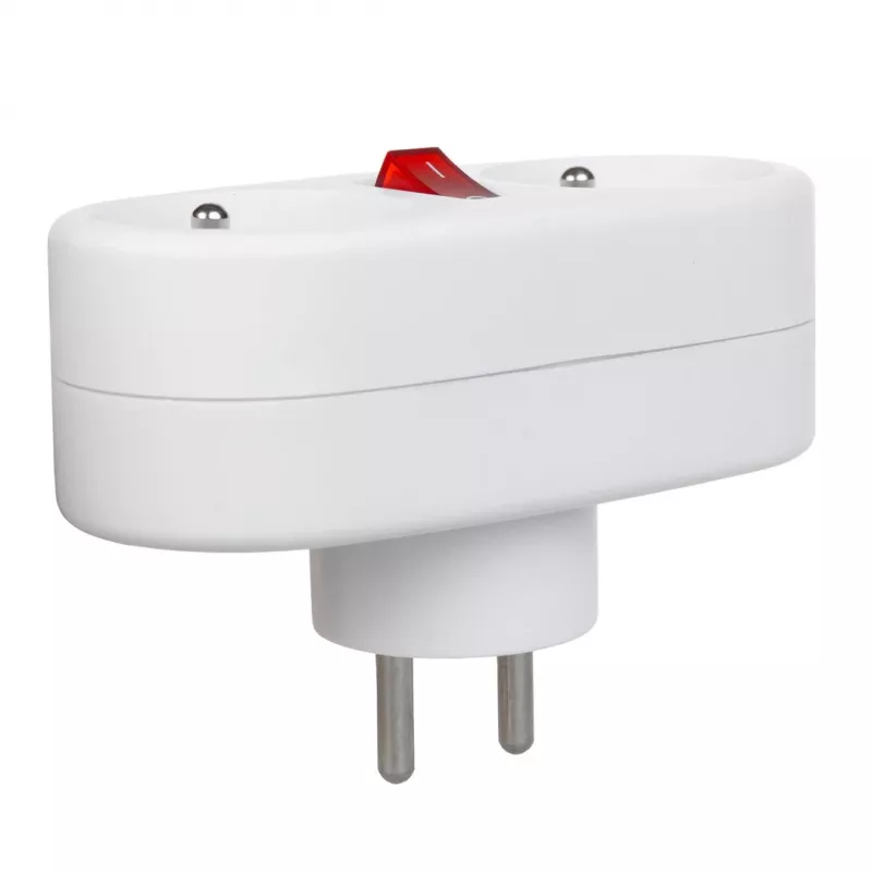 Maclean MCE337E dubbele stopcontactverdeler