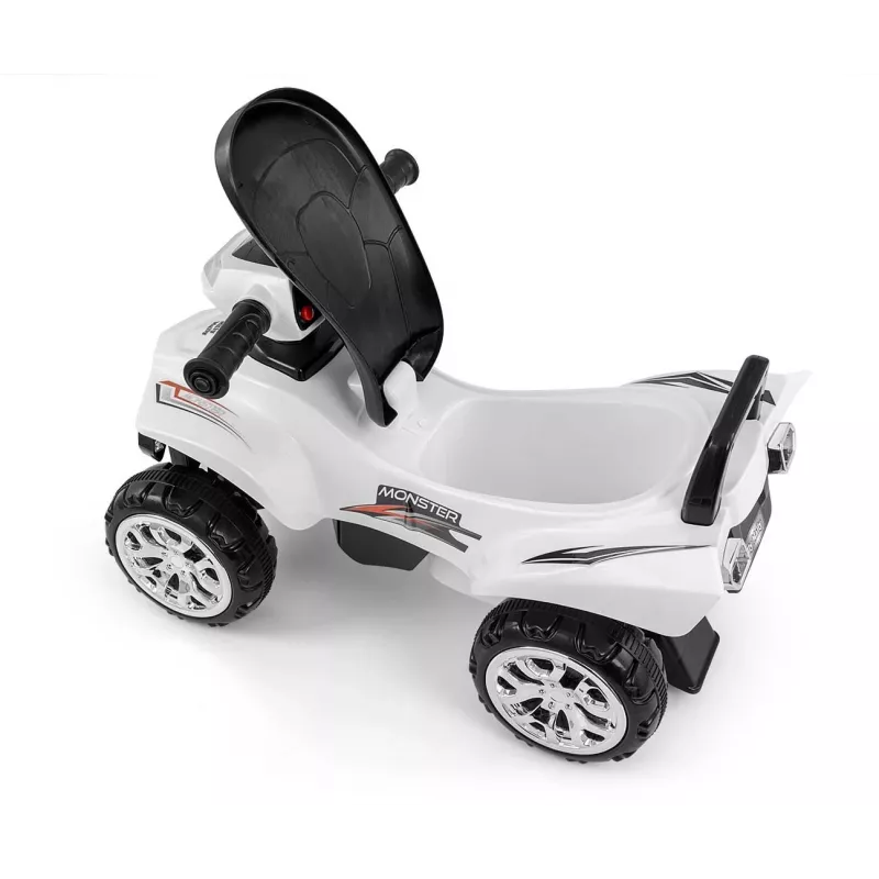 Loopvoertuig milly mally Vehicle Monster wit — model 5694