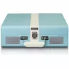 Riem aangedreven audioplatenspeler Lenco TT-110 blauw wit halfautomatisch