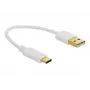 USB-oplaadkabel DeLOCK Type-A naar USB Type-C 15 cm