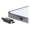 Wentronic goobay - USB-kabel - USB-C (M) naar USB-C (M) - USB 2.0 3 A - 0,5 m - zwart (66316)