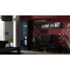 Cama tv-standaard SOHO 180 zwart/zwart glanzend