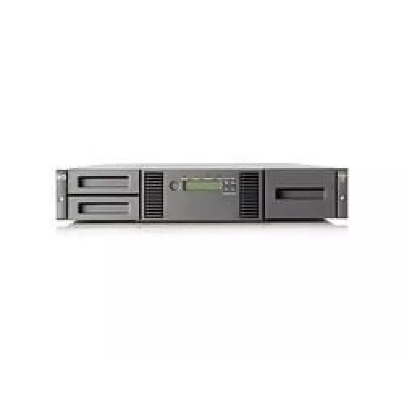 Hewlett Packard Enterprise HPE StorageWorks MSL2024 – tapebibliotheek – LTO Ultrium – maximaal aantal drives: 2 – rack – rackmontabel – 2U – barcodelezer – voor ProLiant DL120