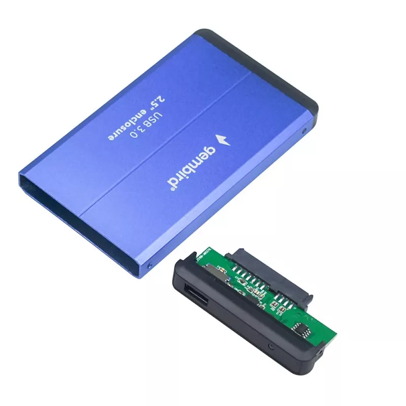 Gembird EE2-U3S-2-B behuizing voor opslagstation HDD-behuizing blauw 2.5 (EE2-U3S-2-B)