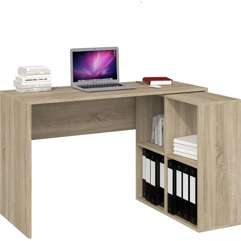 Topeshop BIURKO PLUS SONOMA computertafel eikenkleur