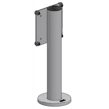 Monitorhouder vaste hoogte ergonomic solutions SAFEGUARD04 — VESA 75/100 compatibel, bureauhouder met vaste hoogte