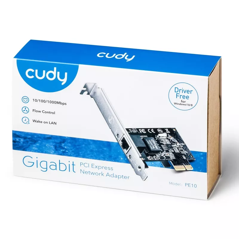 Cudy PE10 netwerkkaart intern Ethernet 1000 Mbit/s