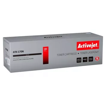 Tonercartridge ActiveJet ATK-170N voor Kyocera, zwart, ingebouwde trommel, 7200 pagina's, 1 stuk