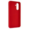 Achtercover FIXED voor Samsung Galaxy A56 5G — rubber, rood