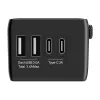Reisadapter BlitzWolf BW-TA1 4-in-1 met 2× USB PD 20W aansluitingen