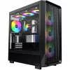 PC-behuizing Montech X5 midi tower zwart ATX 3x 140mm-ventilator
