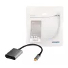 LogiLink CUA0102 USB 3.2 Gen1 Type-C naar DisplayPort kabel 0,15 m zwart