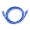 Gembird - USB-kabel - USB Type-A (M) naar USB Type-B (M) - USB 3.0 - 1,8 m - moulded - blauw