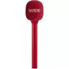 Draagbare interviewmicrofoon Rode Interview GO – rood (compact, handapparaat, plug-and-play)