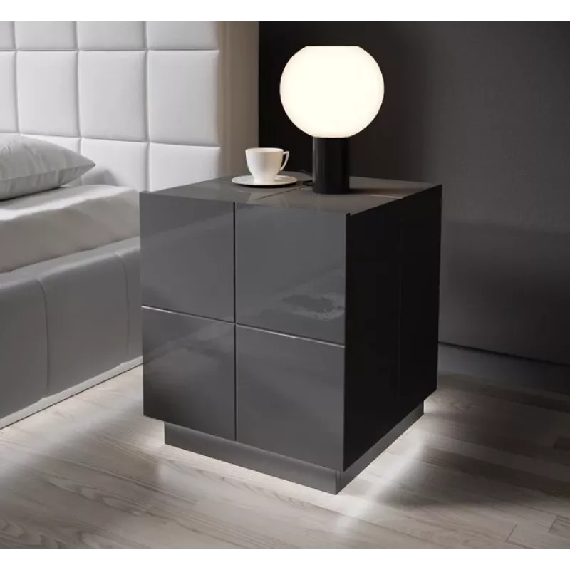 Nachtlamp Cama Meble REJA – opbouw LED wit, AC-voeding