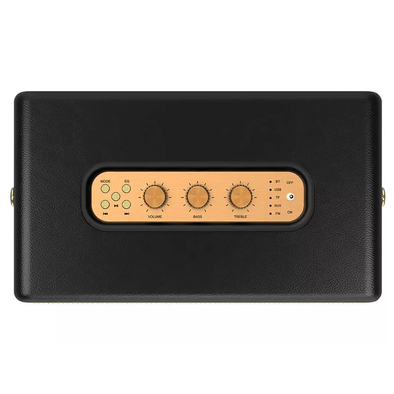 Draagbare stereoluidspreker TRACER M45 zwart — Bluetooth 5.0, 45 W RMS, FM-radio, ingebouwde microfoon, op batterij