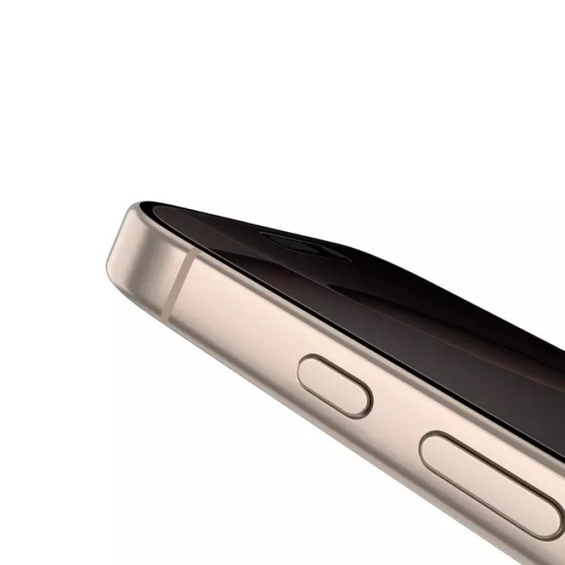 Privacy-schermbeschermfolie Belkin OVA169HQ voor iPhone 16 Pro antibacterieel schokbestendig
