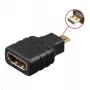 Microconnect HDM19F19MM kabel-genderchanger micro HDMI HDMI zwart