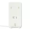 Qoltec 57013 rondstralende 4G LTE-binnenantenne, 2x SMA, 0,6-2,7 GHz, 30 dBi, verticale polarisatie, 50 Ω, wit ABS