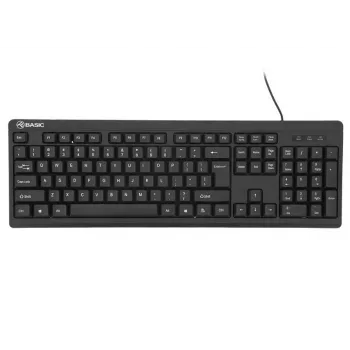 Tellur bedraad USB-toetsenbord zwart – Basic USB, US-layout