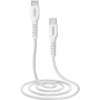 SBS TECABLELIGTC1W - 1 m - Lightning - USB-C - stekker - stekker - wit