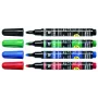 STANGER permanent MARKER M235, 1-3 mm, set 4 kleuren 712012