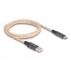 DeLOCK USB 2.0-kabel Type-A naar USB Type-C RGB 1m