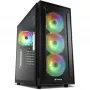 PC-behuizing Sharkoon TG6M RGB tower zwart