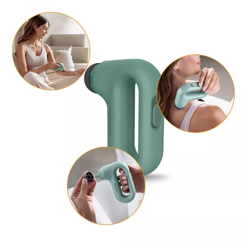 Medisana HM 330 massager universeel zwart, groen